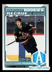 2021-22 OPC O-Pee-Chee Base Marquee Rookies #503 Lane Pederson - Arizona Coyotes